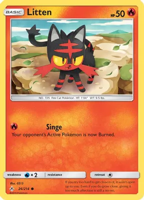 Litten (26) from SM - Unbroken Bonds
