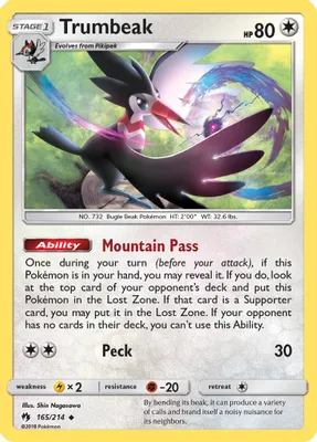 Trumbeak from SM - Lost Thunder
