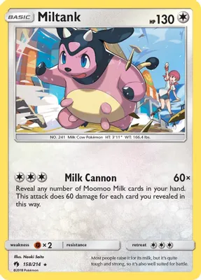 Miltank from SM - Lost Thunder