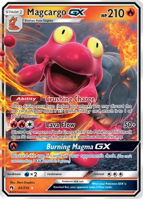 Magcargo GX from SM - Lost Thunder