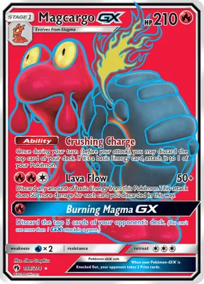 Magcargo GX (Full Art) from SM - Lost Thunder