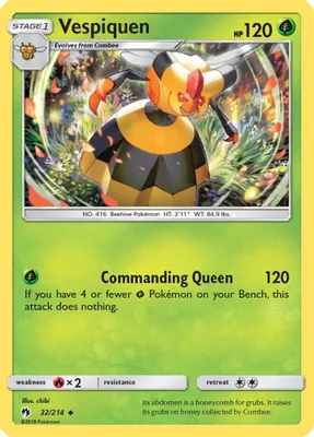 Vespiquen from SM - Lost Thunder