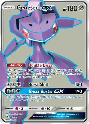 Genesect GX (Full Art) from SM - Lost Thunder