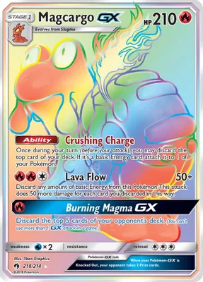 Magcargo GX (Secret) from SM - Lost Thunder
