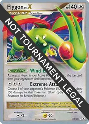 Flygon LV.X - 2009 (David Cohen) from World Championship Decks