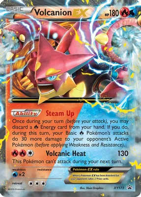 Volcanion EX from XY Promos
