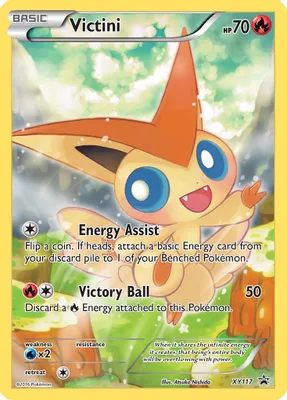 Victini - XY117 from XY Promos
