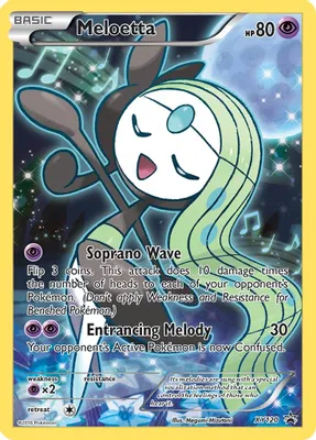 Meloetta - XY120 from XY Promos