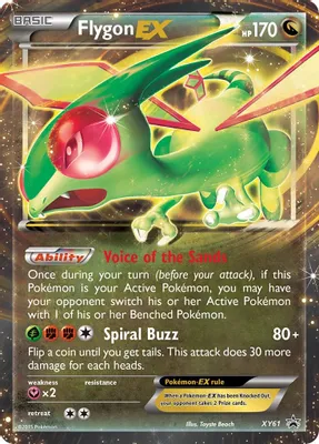 Flygon EX from XY Promos