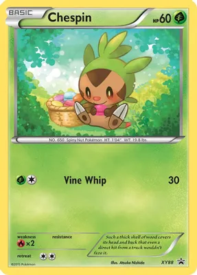 Chespin (Collector Chest) from XY Promos