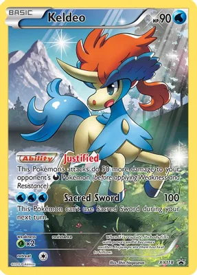 Keldeo - XY118 from XY Promos