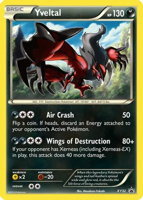 Yveltal - XY32 from XY Promos