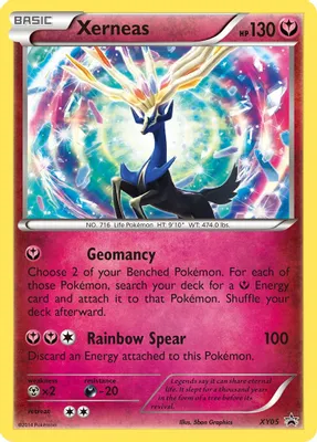 Xerneas - XY05 from XY Promos