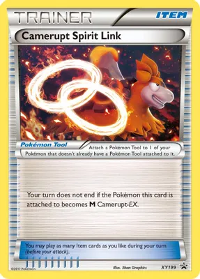 Camerupt Spirit Link - XY199 from XY Promos