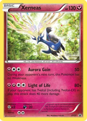 Xerneas - XY31 from XY Promos