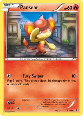 Pansear from XY Promos