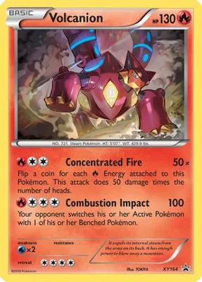 Volcanion - XY164 from XY Promos