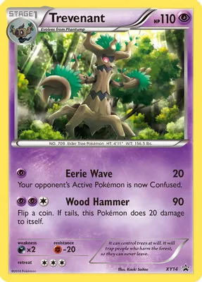 Trevenant - XY14 from XY Promos