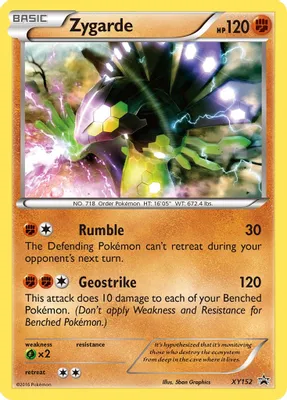 Zygarde from XY Promos