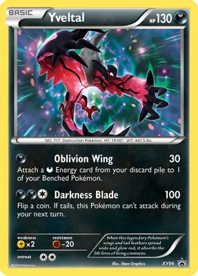 Yveltal - XY06 from XY Promos