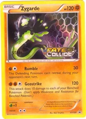 Zygarde - XY129 (Prerelease) [Staff] from XY Promos
