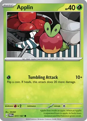 Applin - 017/167 from SV06: Twilight Masquerade