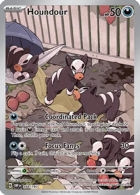 Houndour - 204/197 from SV03: Obsidian Flames