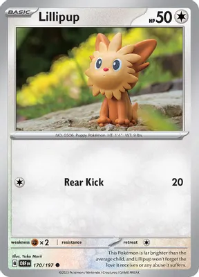 Lillipup from SV03: Obsidian Flames