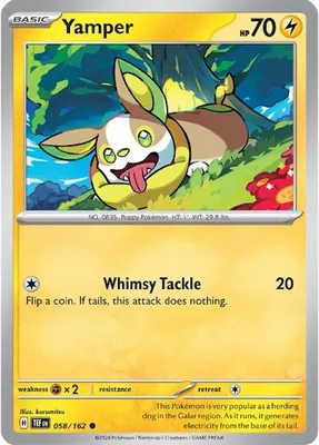 Yamper from SV05: Temporal Forces