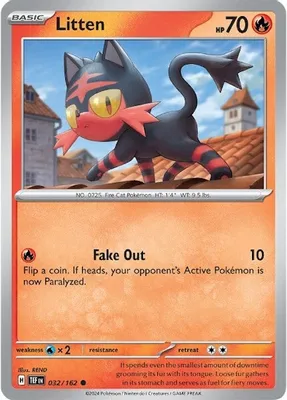 Litten - 032/162 from SV05: Temporal Forces