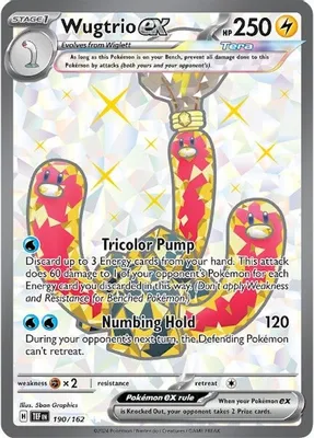 Wugtrio ex - 190/162 from SV05: Temporal Forces