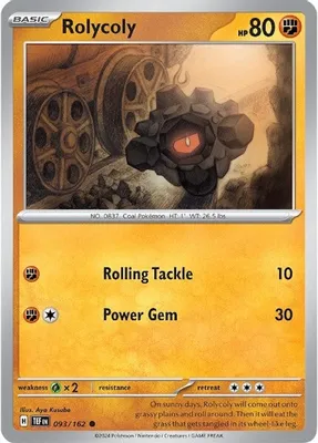 Rolycoly from SV05: Temporal Forces