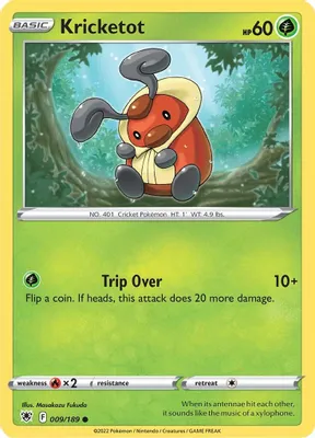 Kricketot from SWSH10: Astral Radiance