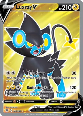 Luxray V (Full Art) from SWSH10: Astral Radiance