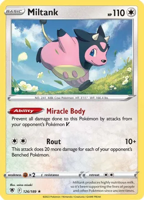 Miltank from SWSH10: Astral Radiance