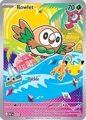 Rowlet - 043 from ME: Mega Evolution Promo