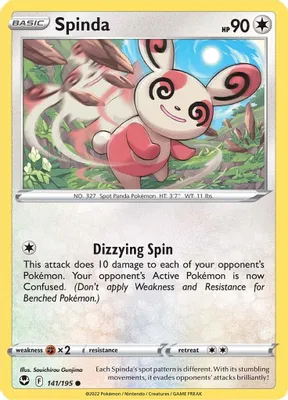 Spinda from SWSH12: Silver Tempest