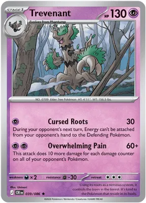 Trevenant from ME04: Chaos Rising