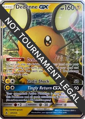 Dedenne GX - 2019 (Shintaro Ito) from World Championship Decks