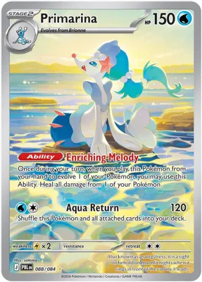 Primarina - 088/084 from ME05: Pitch Black