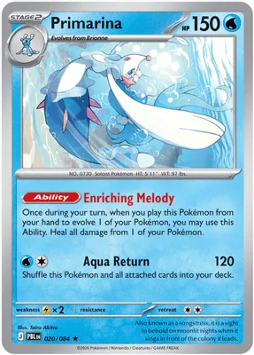 Primarina - 020/084 from ME05: Pitch Black