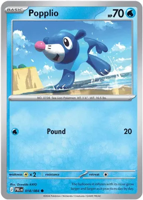 Popplio from ME05: Pitch Black
