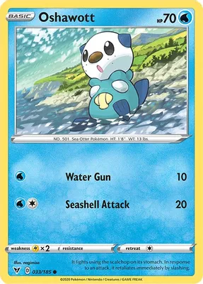 Oshawott from SWSH04: Vivid Voltage