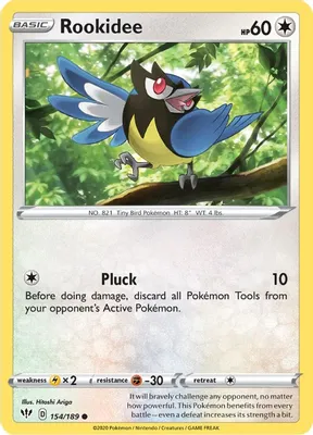 Rookidee from SWSH03: Darkness Ablaze