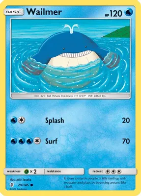Wailmer from SM - Guardians Rising