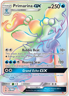 Primarina GX (Secret) from SM - Guardians Rising