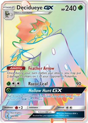Decidueye GX (Secret) from SM - Guardians Rising