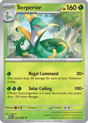 Serperior - 006/088 (Non-Holo) from Deck Exclusives