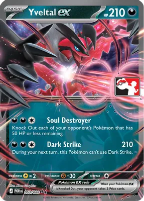 Yveltal ex - 053/088 from Prize Pack Series Cards