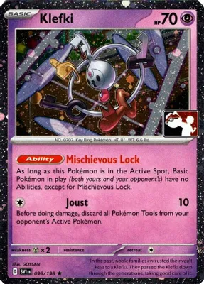 Klefki - 096/198 (Cosmos Holo) from Prize Pack Series Cards